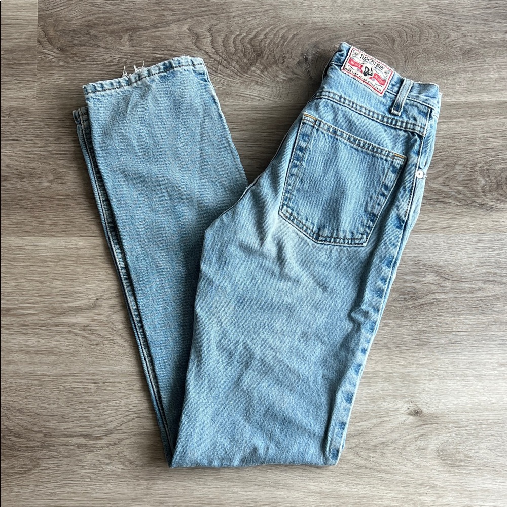 Vintage Rockies Light Blue Straight Jeans